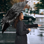 New Zealand Lizard Umbrella Silver Fern Aotearoa Maori - Aussie Hoodie
