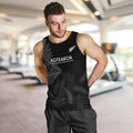 Custom New Zealand Haka Rugby Men Tank Top 2024 Pacific Go Black Silver Fern