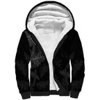 Custom New Zealand Haka Rugby Sherpa Hoodie 2024 Pacific Go Black Silver Fern