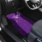 Custom Australia Soccer Car Mats Matildas Go Champions - Purple