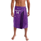 Custom Australia Soccer Lavalava Matildas Go Champions - Purple
