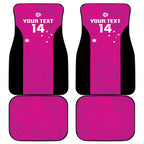 Custom Australia Soccer Car Mats Matildas Go Champions - Pink