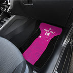 Custom Australia Soccer Car Mats Matildas Go Champions - Pink