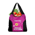 Custom Australia Soccer Grocery Bag Matildas Go Champions - Pink