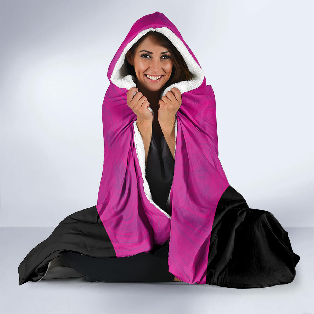 Custom Australia Soccer Hooded Blanket Matildas Go Champions - Pink