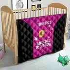 Custom Australia Soccer Quilt Matildas Go Champions - Pink