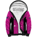 Custom Australia Soccer Sherpa Hoodie Matildas Go Champions - Pink