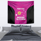 Custom Australia Soccer Tapestry Matildas Go Champions - Pink