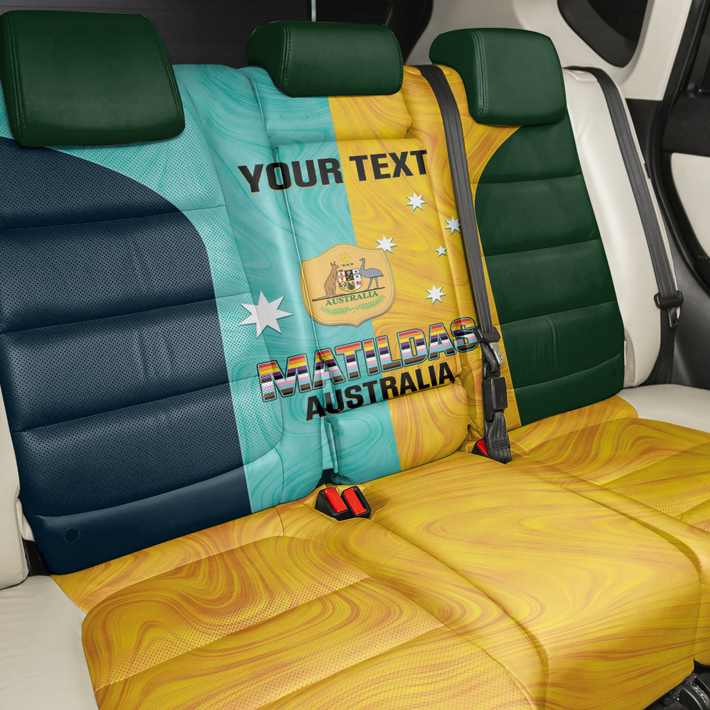 Custom Pride Month Matildas Back Car Seat Cover Australia Til Its Done Mixed Color
