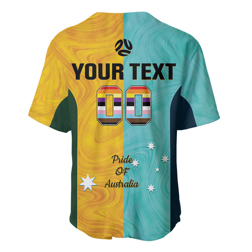Custom Pride Month Matildas Baseball Jersey Australia Til Its Done Mixed Color