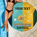 Custom Pride Month Matildas Beach Blanket Australia Til Its Done Mixed Color