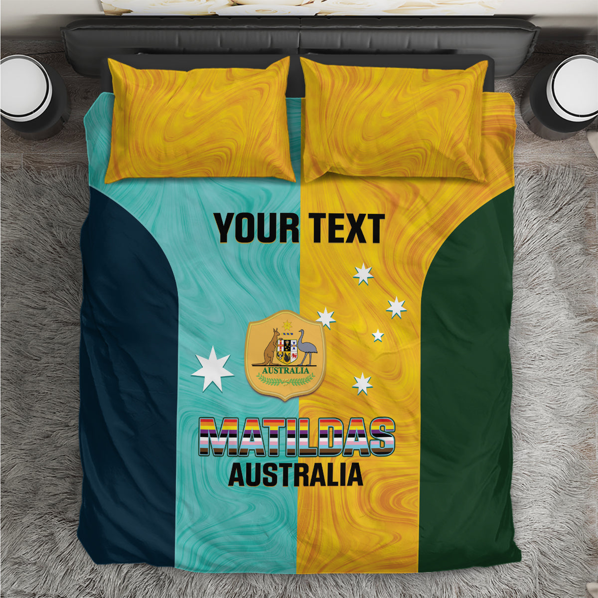 Custom Pride Month Matildas Bedding Set Australia Til Its Done Mixed Color
