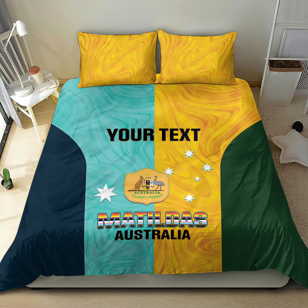 Custom Pride Month Matildas Bedding Set Australia Til Its Done Mixed Color