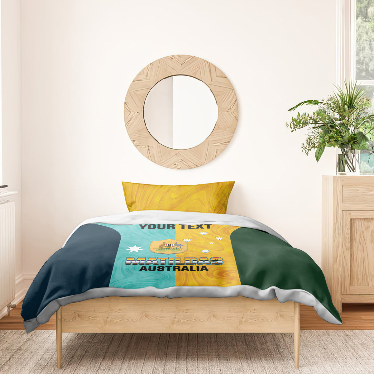 Custom Pride Month Matildas Bedding Set Australia Til Its Done Mixed Color