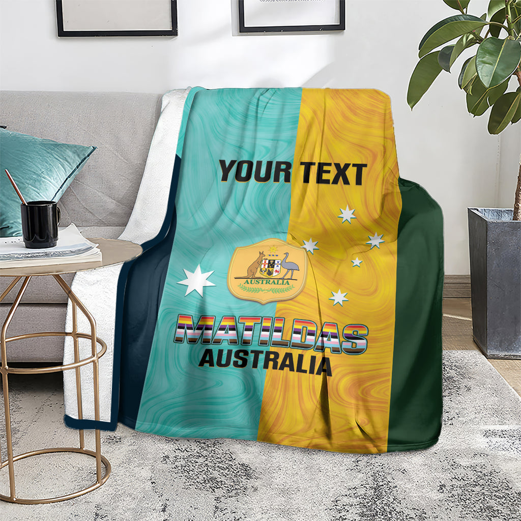 Custom Pride Month Matildas Blanket Australia Til Its Done Mixed Color