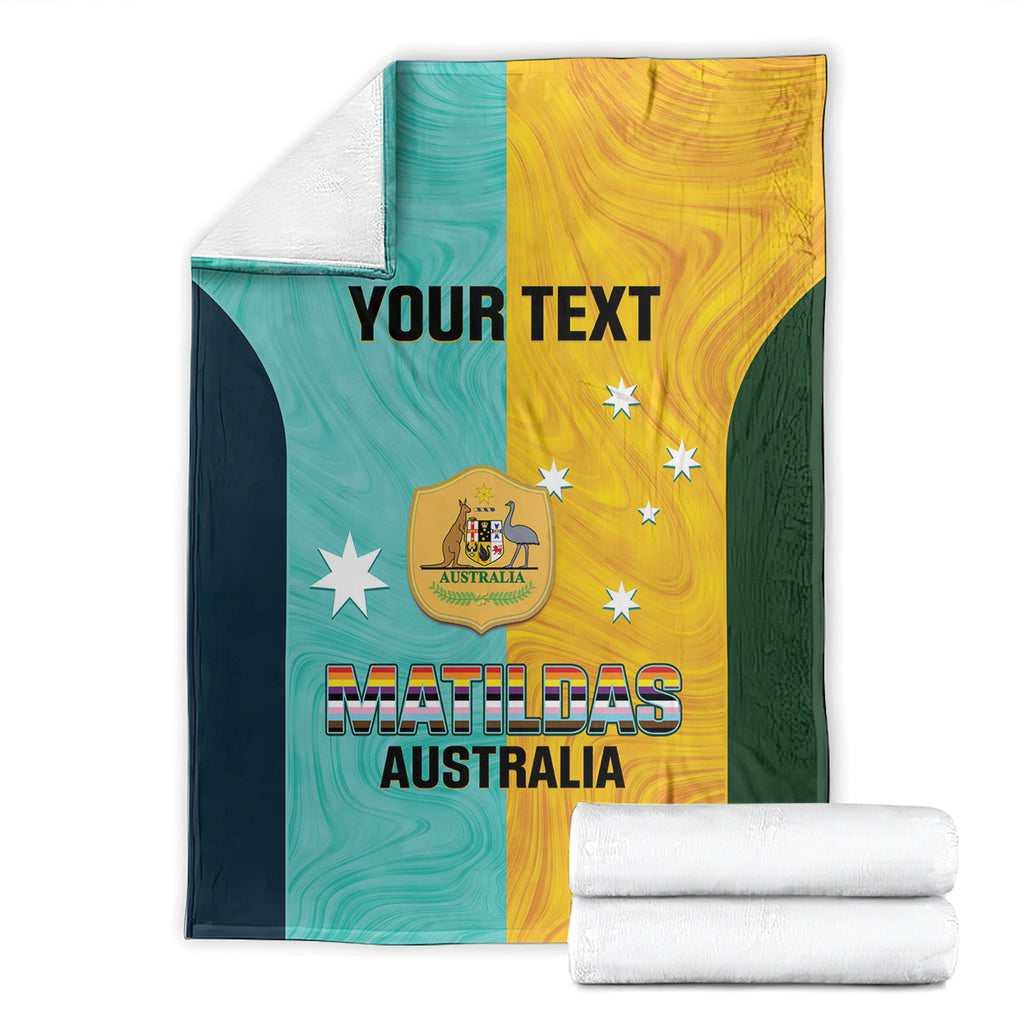 Custom Pride Month Matildas Blanket Australia Til Its Done Mixed Color