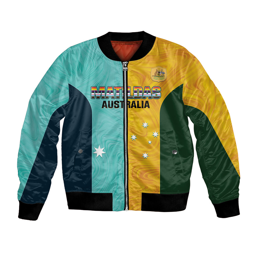 Custom Pride Month Matildas Bomber Jacket Australia Til Its Done Mixed Color
