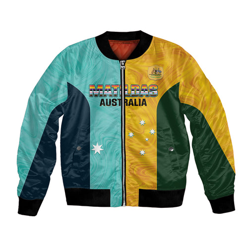 Custom Pride Month Matildas Bomber Jacket Australia Til Its Done Mixed Color