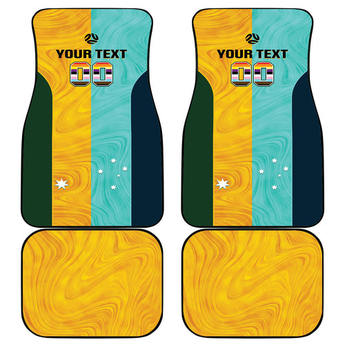 Custom Pride Month Matildas Car Mats Australia Til Its Done Mixed Color