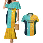 Custom Pride Month Matildas Couples Matching Mermaid Dress and Hawaiian Shirt Australia Til Its Done Mixed Color