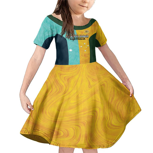 Custom Pride Month Matildas Family Matching Mermaid Dress and Hawaiian Shirt Australia Til Its Done Mixed Color