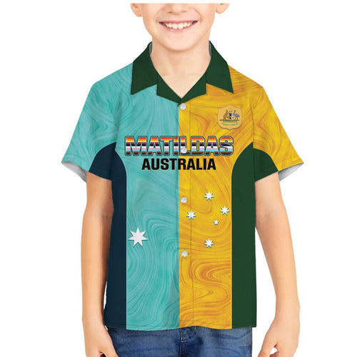 Custom Pride Month Matildas Family Matching Mermaid Dress and Hawaiian Shirt Australia Til Its Done Mixed Color