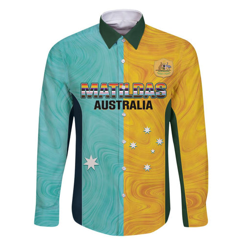 Custom Pride Month Matildas Family Matching Off Shoulder Maxi Dress and Hawaiian Shirt Australia Til Its Done Mixed Color