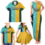 Custom Pride Month Matildas Family Matching Tank Maxi Dress and Hawaiian Shirt Australia Til Its Done Mixed Color