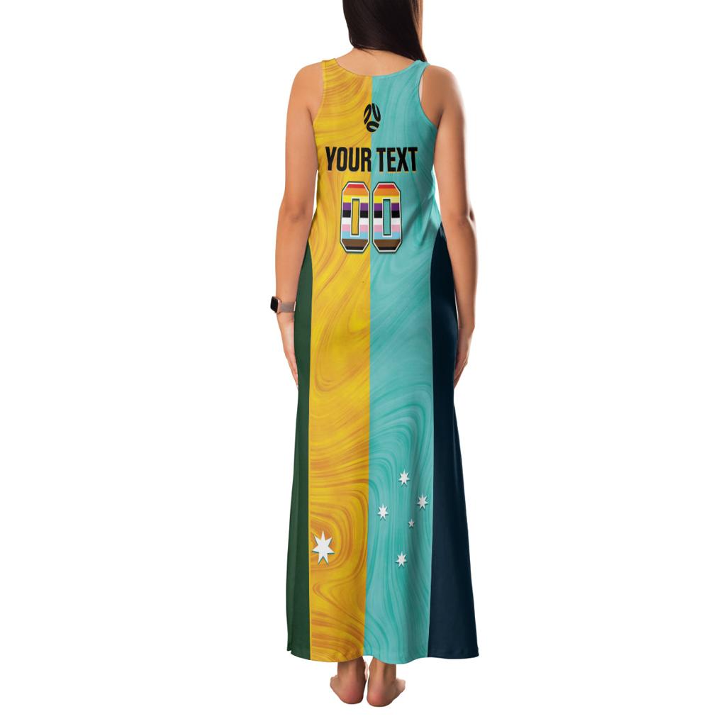 Custom Pride Month Matildas Family Matching Tank Maxi Dress and Hawaiian Shirt Australia Til Its Done Mixed Color