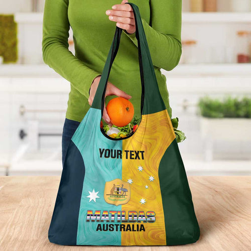 Custom Pride Month Matildas Grocery Bag Australia Til Its Done Mixed Color