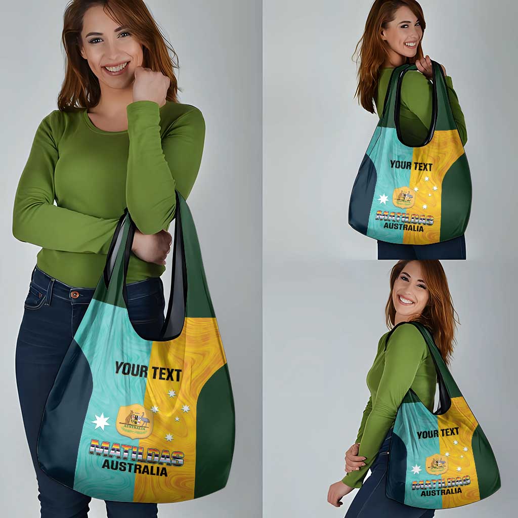 Custom Pride Month Matildas Grocery Bag Australia Til Its Done Mixed Color
