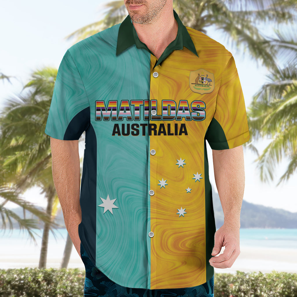 Custom Pride Month Matildas Hawaiian Shirt Australia Til Its Done Mixed Color