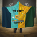 Custom Pride Month Matildas Hooded Blanket Australia Til Its Done Mixed Color