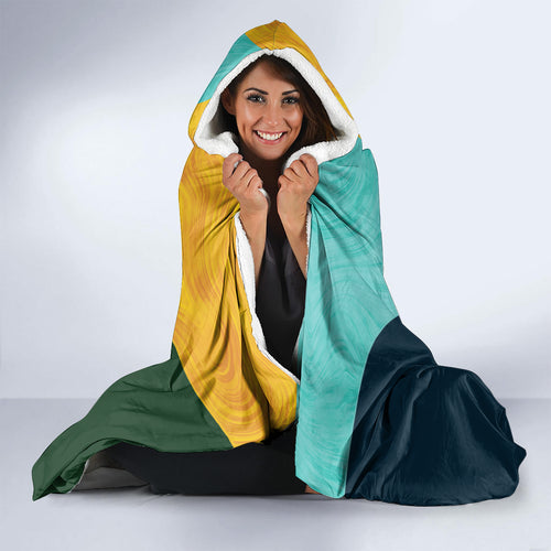 Custom Pride Month Matildas Hooded Blanket Australia Til Its Done Mixed Color