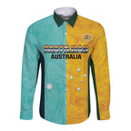 Custom Pride Month Matildas Long Sleeve Button Shirt Australia Til Its Done Mixed Color
