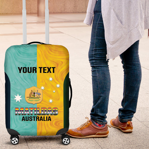 Custom Pride Month Matildas Luggage Cover Australia Til Its Done Mixed Color