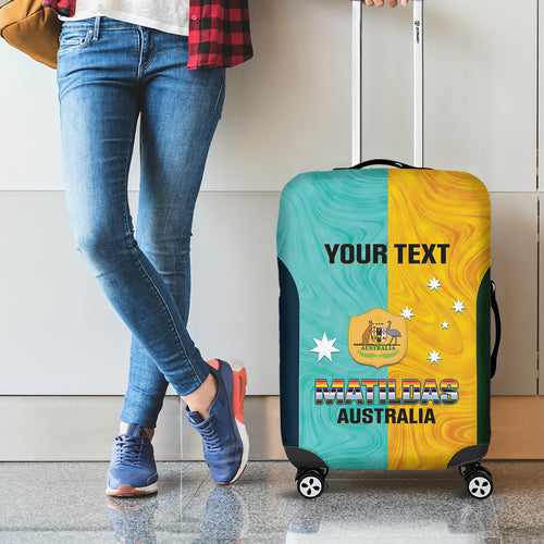 Custom Pride Month Matildas Luggage Cover Australia Til Its Done Mixed Color