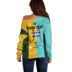 Custom Pride Month Matildas Off Shoulder Sweater Australia Til Its Done Mixed Color