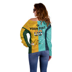 Custom Pride Month Matildas Off Shoulder Sweater Australia Til Its Done Mixed Color