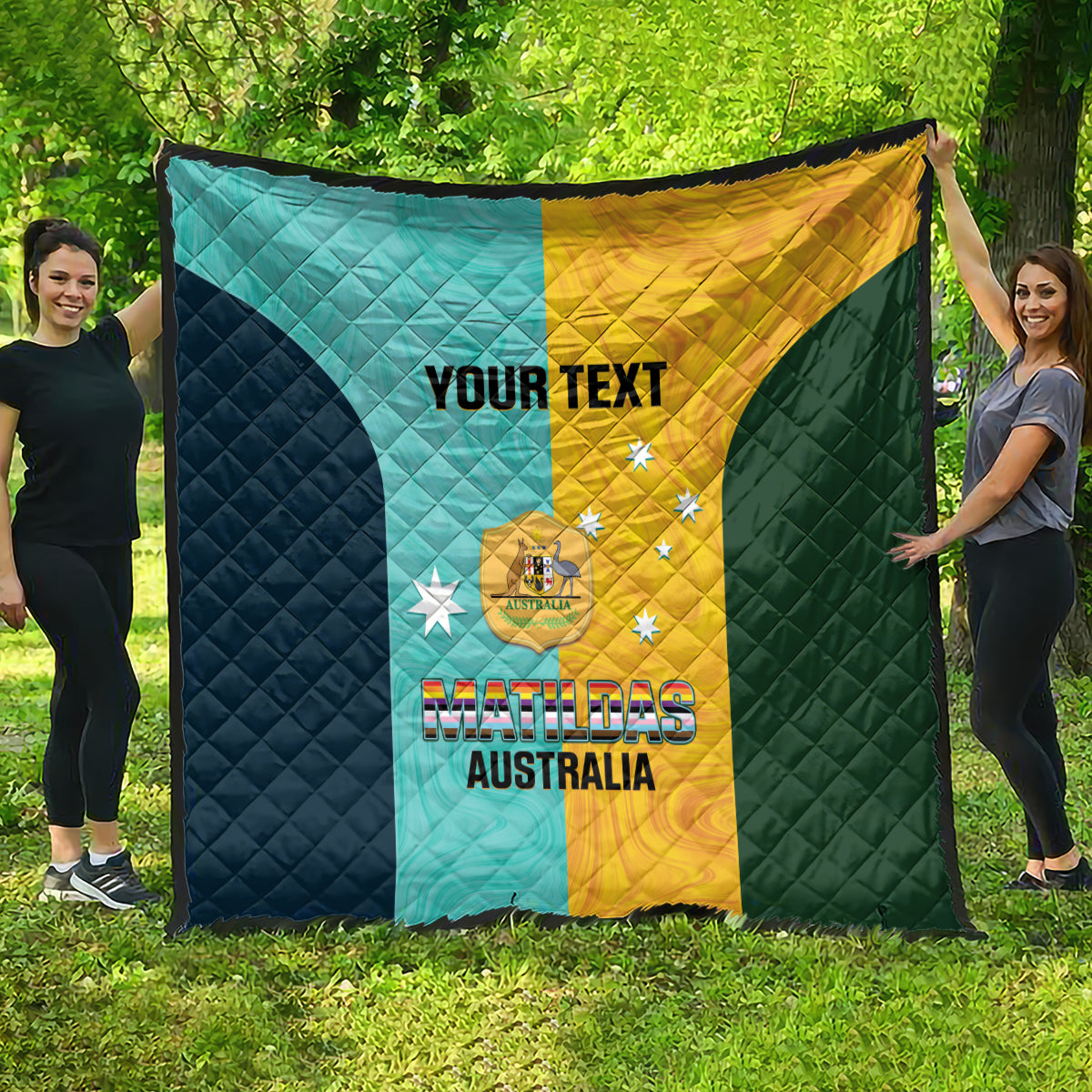 Custom Pride Month Matildas Quilt Australia Til Its Done Mixed Color