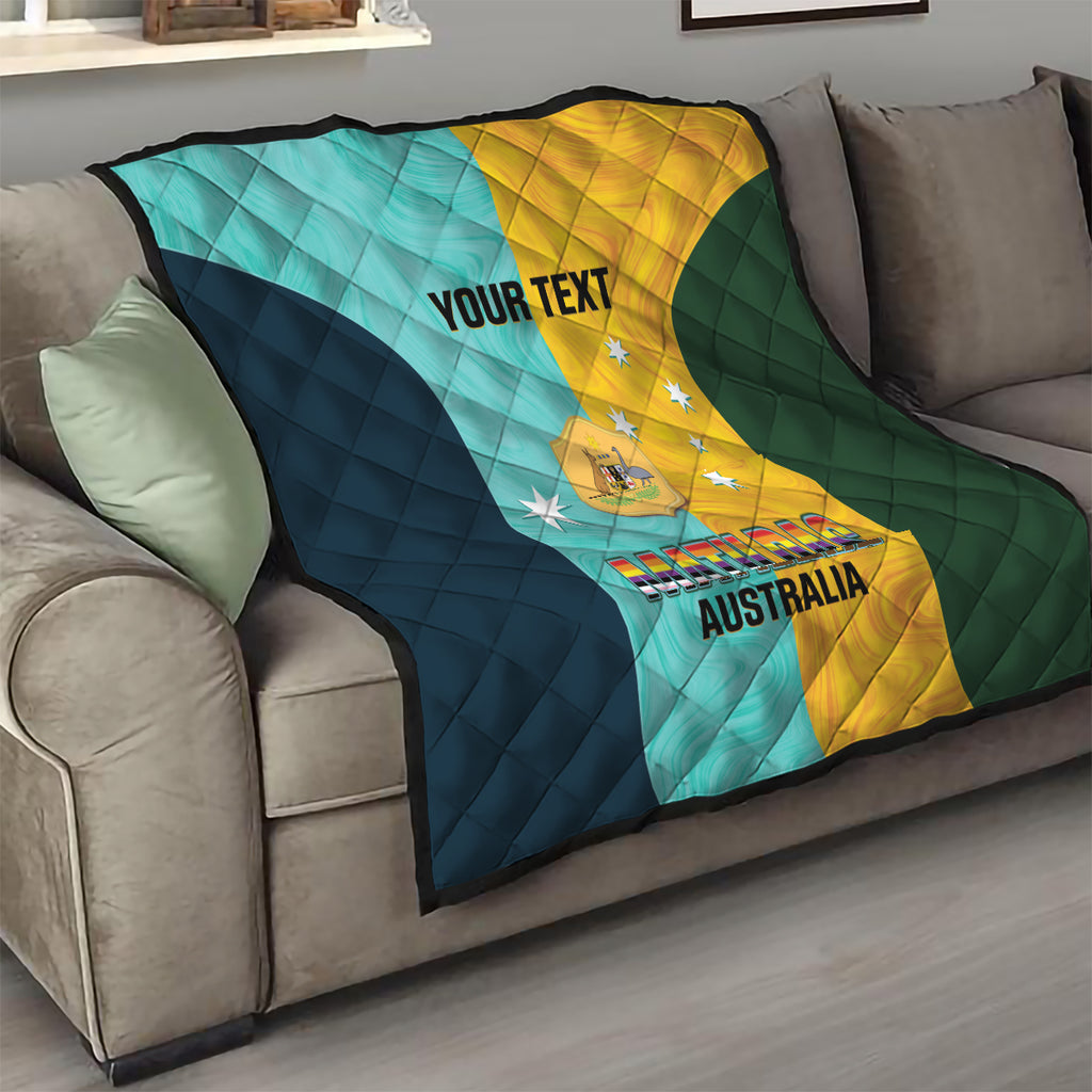 Custom Pride Month Matildas Quilt Australia Til Its Done Mixed Color