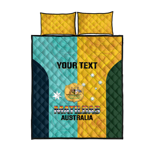 Custom Pride Month Matildas Quilt Bed Set Australia Til Its Done Mixed Color