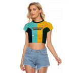 Custom Pride Month Matildas Raglan Cropped T Shirt Australia Til Its Done Mixed Color