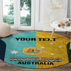 Custom Pride Month Matildas Round Carpet Australia Til Its Done Mixed Color