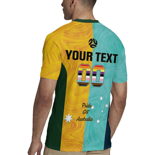 Custom Pride Month Matildas Rugby Jersey Australia Til Its Done Mixed Color