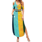 Custom Pride Month Matildas Summer Maxi Dress Australia Til Its Done Mixed Color