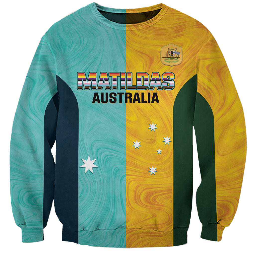 Custom Pride Month Matildas Sweatshirt Australia Til Its Done Mixed Color