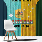 Custom Pride Month Matildas Window Curtain Australia Til Its Done Mixed Color