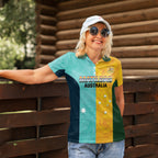 Custom Pride Month Matildas Women Polo Shirt Australia Til Its Done Mixed Color