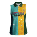 Custom Pride Month Matildas Women Sleeveless Polo Shirt Australia Til Its Done Mixed Color